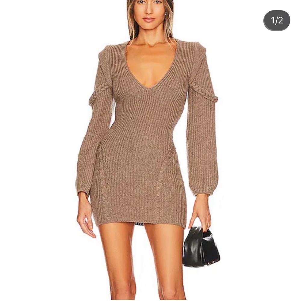 NWT Michael Costello sweater dress
